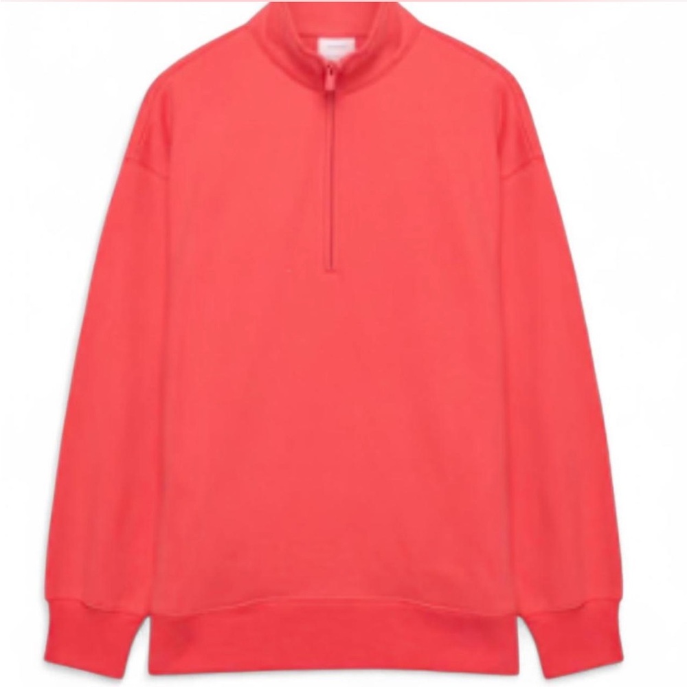Aritzia Cozy Sweatfleece Boyfriend 1/2 Zip sweatshirt